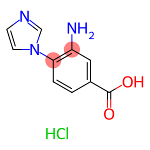 3-AMINO-4-IMIDAZOL-1-YL-BENZOIC ACID HYDROCHLORIDE