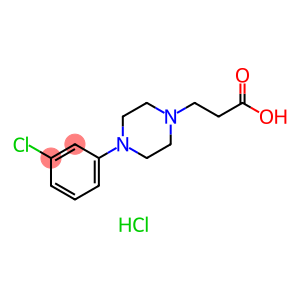 3-[4-(3-chlorophenyl)piperazin-1-yl]propanoic acid dihydrochloride