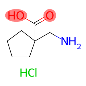 1-(Aminomethyl)cyclopentanecarboxylic acid hydrochloride