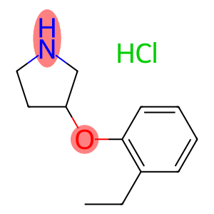 3-(2-ETHYLPHENOXY)PYRROLIDINE HYDROCHLORIDE