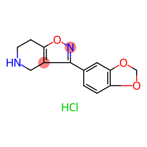 3-Benzo[1,3]dioxol-5-yl-4,5,6,7-tetrahydro-isoxazolo[4,5-c]pyridine hydrochloride