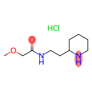 2-Methoxy-N-(2-piperidin-2-yl-ethyl)-acetamidehydrochloride
