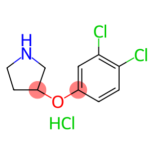3-(3,4-二氯苯氧基)吡咯烷盐酸盐