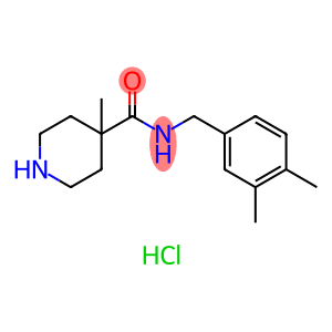 4-piperidinecarboxamide, N-[(3,4-dimethylphenyl)methyl]-4-