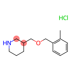 3-{[(2-Methylbenzyl)oxy]methyl}piperidinehydrochloride