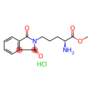 (S)-Methyl 2-amino-5-(1,3-dioxoisoindolin-2-yl)pentanoate hydrochloride