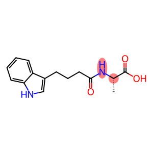 L-Alanine, N-[4-(1H-indol-3-yl)-1-oxobutyl]-