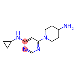 4-Pyrimidinamine, 6-(4-amino-1-piperidinyl)-N-cyclopropyl-