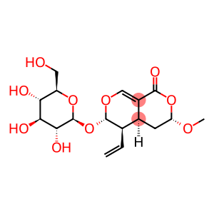 1H,3H-Pyrano[3,4-c]pyran-1-one, 5-ethenyl-6-(β-D-glucopyranosyloxy)-4,4a,5,6-tetrahydro-3-methoxy-, (3S,4aS,5R,6S)-