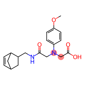 [{2-[(bicyclo[2.2.1]hept-5-en-2-ylmethyl)amino]-2-oxoethyl}(4-methoxyphenyl)amino]acetic acid