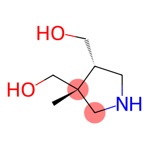 (3-methylpyrrolidine-3,4-diyl)dimethanol hydrochloride