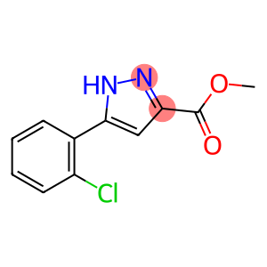 5-(2-Chloro-phenyl)-2H-pyrazole-3-carboxylic acid methyl ester