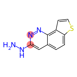 3-hydrazinethieno(2,3-h)cinnoline