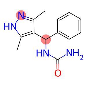 [(3,5-Dimethyl-1H-pyrazol-4-yl)-phenyl-methyl]-urea