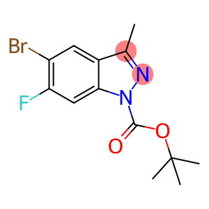 5-溴-6-氟-3-甲基-吲唑-1-羧酸叔丁酯