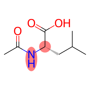 (2S)-2-(acetylamino)-4-methylpentanoate