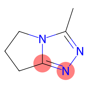 5H-Pyrrolo[2,1-c]-1,2,4-triazole, 6,7-dihydro-3-methyl-