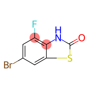 2(3H)-Benzothiazolone, 6-bromo-4-fluoro-