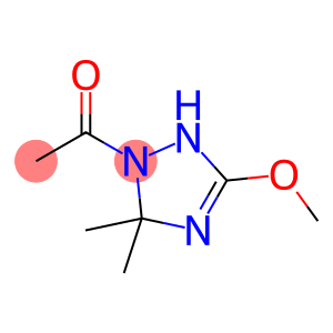 1H-1,2,4-Triazole, 1-acetyl-2,5-dihydro-3-methoxy-5,5-dimethyl- (9CI)