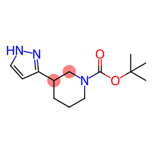 1-Piperidinecarboxylic acid, 3-(1H-pyrazol-3-yl)-, 1,1-dimethylethyl ester