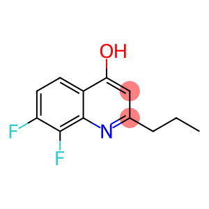 7,8-Difluoro-4-hydroxy-2-propylquinoline