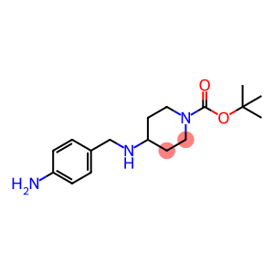 1-Piperidinecarboxylic acid, 4-[[(4-aminophenyl)methyl]amino]-, 1,1-dimethylethyl ester