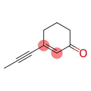 2-Cyclohexen-1-one, 3-(1-propynyl)- (9CI)