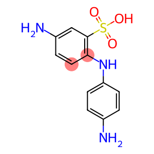 苯磺酸,5-氨基-2-[(4-氨基苯基)氨基]-