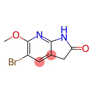 2H-Pyrrolo[2,3-b]pyridin-2-one,5-broMo-1,3-dihydro-6-Methoxy-