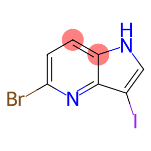 1H-pyrrolo[3,2-b]pyridine, 5-broMo-3-iodo-