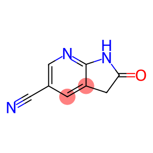 2-oxo-1H,2H,3H-pyrrolo[2,3-b]pyridine-5-carbonitrile