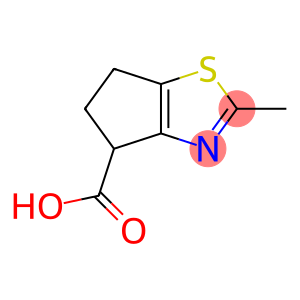 2-Methyl-5,6-dihydro-4H-cyclopenta-[d][1,3]thiazole-4-carboxylic acid