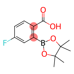 2-Carboxy-5-fluorobenzeneboronic acid pinacol ester