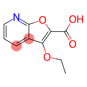Furo[2,3-b]pyridine-2-carboxylic acid, 3-ethoxy- (9CI)