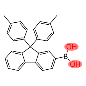 9,9-二(对甲苯基)芴-2-硼酸 (含有数量不等的酸酐)