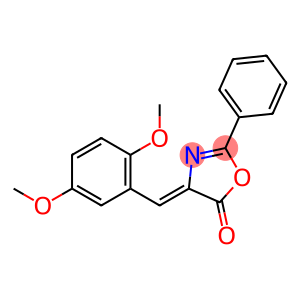 4-(2,5-dimethoxybenzylidene)-2-phenyl-1,3-oxazol-5(4H)-one