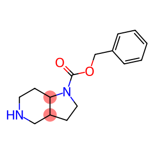 1H-Pyrrolo[3,2-c]pyridine-1-carboxylic acid, octahydro-, phenylMethyl ester