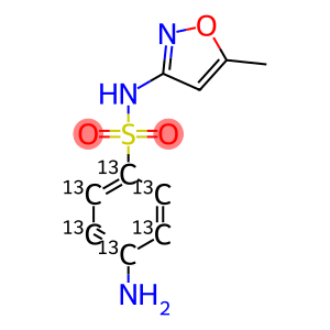 磺胺甲基异噁唑-13C6溶液, 100PPM
