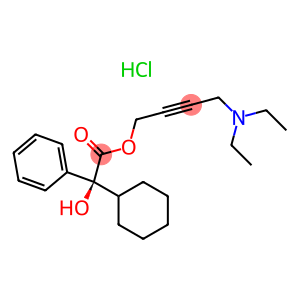 (S)-A-PHENYLCYCLOHEXANEGLYCOLIC ACID 4-(DIETHYLAMINO)-2-BUTYNYL ESTER, HYDROCHLORIDE