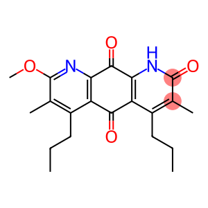Pyrido[3,2-g]quinoline-2,5,10(1H)-trione, 8-methoxy-3,7-dimethyl-4,6-dipropyl-