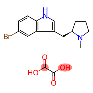 1H-Indole, 5-bromo-3-[[(2R)-1-methyl-2-pyrrolidinyl]methyl]-, ethanedioate (1:1)
