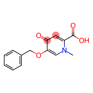 1,4-dihydro-1-Methyl-4-oxo-5-(phenylMethoxy)-2-Pyridinecarboxylic acid