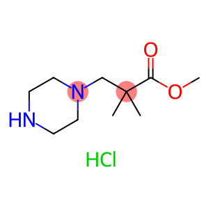 methyl2,2-dimethyl-3-(piperazin-1-yl)propanoate