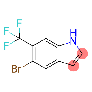 1H-Indole, 5-bromo-6-(trifluoromethyl)-