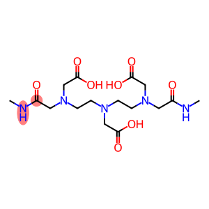 5,8-Bis(carboxymethyl)-11-[2-(methylamino)-2-oxoethyl]-3-oxo-2,5,8,11-tetraazatridecan-13-oic acid