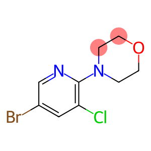 Morpholine, 4-(5-bromo-3-chloro-2-pyridinyl)-