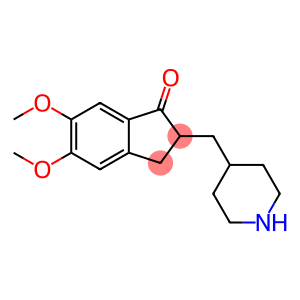 4-[(5,6-Dimethoxy-1-oxoindan-2-yl)methyl]piperidine