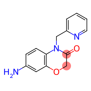 2H-1,4-Benzoxazin-3(4H)-one,7-amino-4-(2-pyridinylmethyl)-