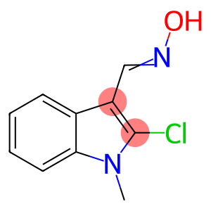 2-CHLORO-1-METHYL-1H-INDOLE-3-CARBALDEHYDE OXIME