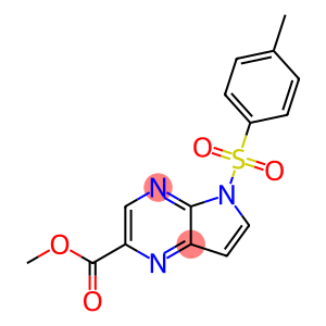 5-对甲苯磺酰基-5H-吡咯并[2,3-B]吡嗪-2-甲酸甲酯